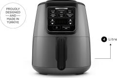 Karaca Air Pro Cook Köz XL Airfryer Space Gray Black