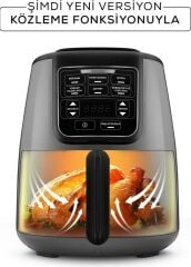 Karaca Air Pro Cook Köz XL Airfryer Space Gray Black