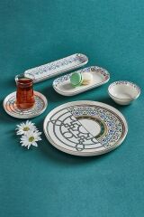 N3164 Mentol Jülide 26 Prç Kahvaltı Takımı