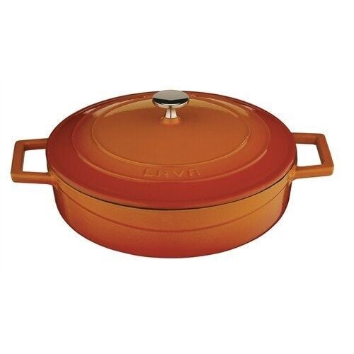 Lava Çok Amaçlı Yayvan Tencerelerçap(Ø)24 Turuncu