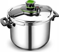 Korkmaz Tessa 10 lt Siyah Düdüklü Tencere