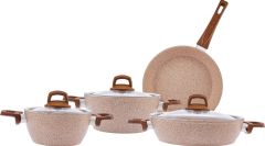 Emsan Royal Natural 7 Parça Tencere Seti
