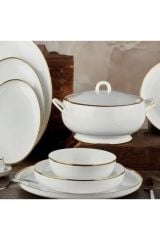 Aryıldız Royal Queen Bone Porselen Topkapı 60 Parça Yemek Takımı