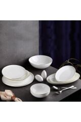 Aryıldız Bone China 54 Parça Platin Yemek Takımı