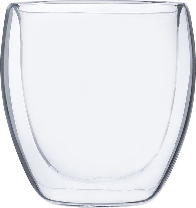 Emsan Globe Çift Cidarlı Kısa Cam Bardak