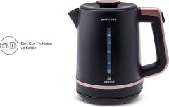 Karaca Berry Tea Xl 2in1 Çelik Demlikli Çay Makinesi ve Kettle Ro