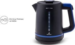 Karaca Berry Tea XL 2in1 Çelik Demlikli Çay Makinesi ve Kettle Blueberry