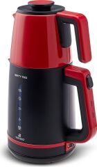 Karaca Berry Tea XL 2in1 Çelik Demlikli Çay Makinesi ve Kettle Cranberry