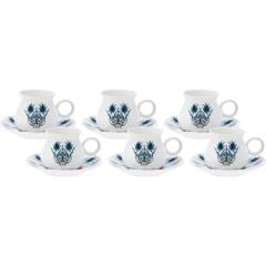 Karaca Bursa 6 Kişilik Kahve Fincanı Takımı 90 Ml