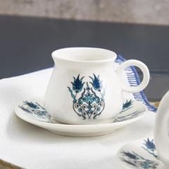 Karaca Bursa 6 Kişilik Kahve Fincanı Takımı 90 Ml