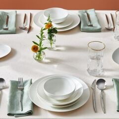 Karaca Forever Bone Artro 53 Parça 12 Kişilik Yemek Takımı