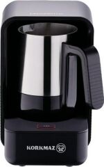 Korkmaz Moderna SiyahSatin Kahve Makinesi