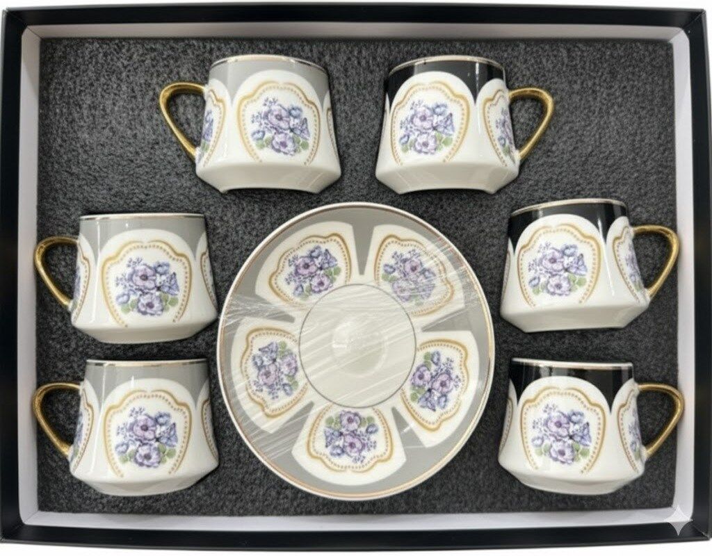 Porselen 6 Kişilik Kahve Fincanı BLS POR1003