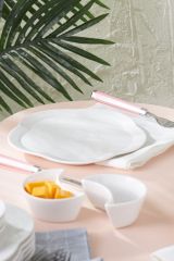 Rolly 18 Parça 4 Kişilik Porselen Kahvaltı Servis Seti