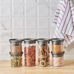 Emsan Arya 6'lı Saklama Kabı Gri