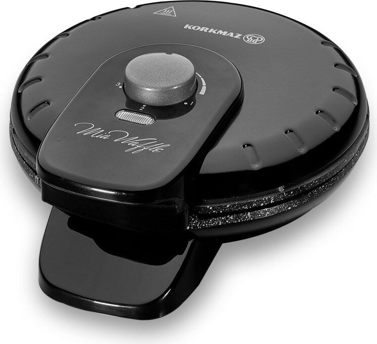 Korkmaz Mia Waffle Makinesi Siyah