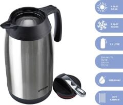 Emsan New Vega Termos Inox 1,5 Litre