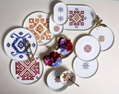 Porland Arabesque 27 Parça 6 Kişilik Yemek Takımı