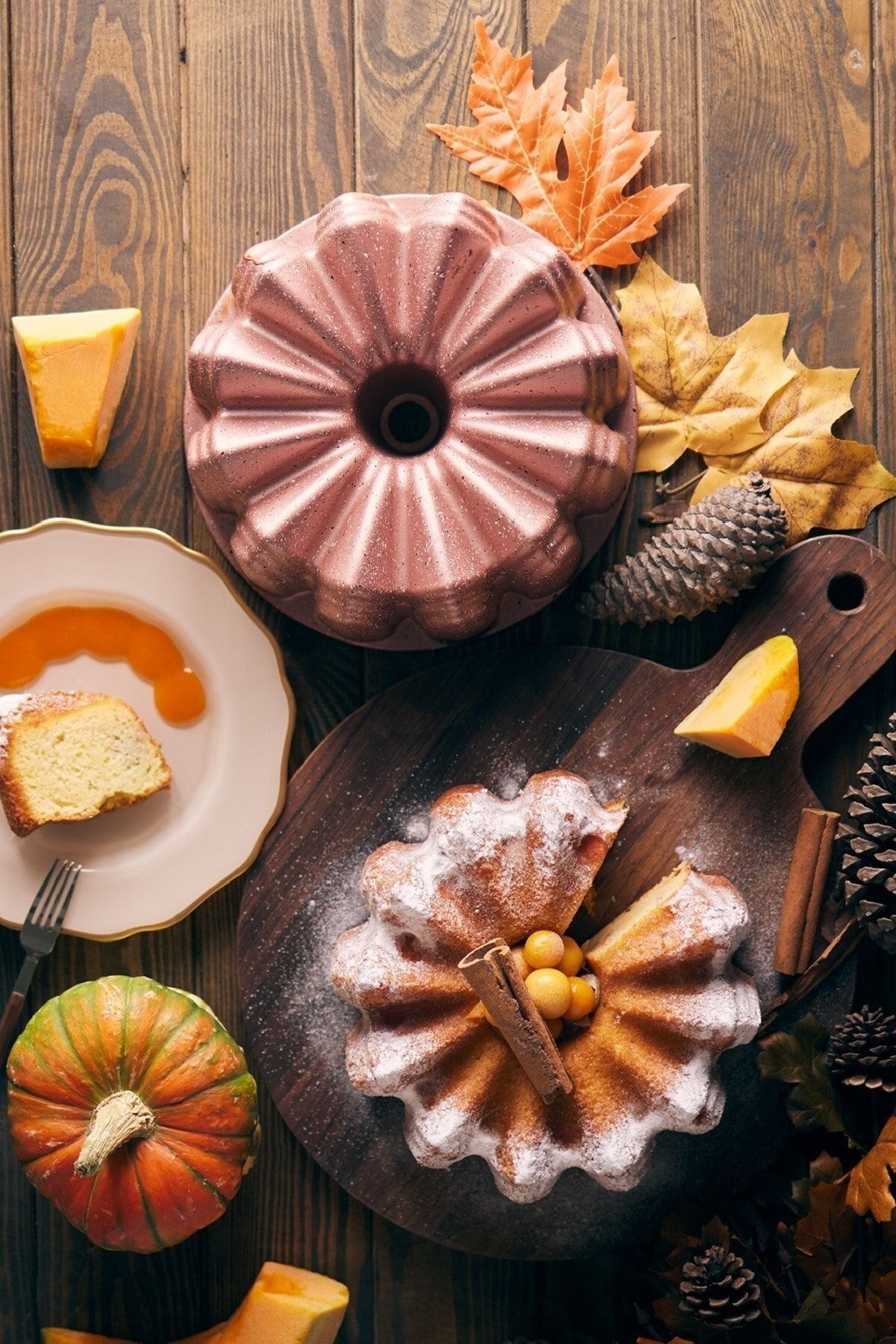 Karaca Magna Rosegold Döküm Kek Kalıbı