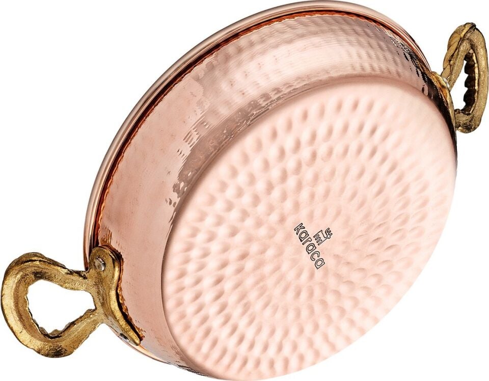 Karaca Alacahöyük Bakır Sahan 20 cm