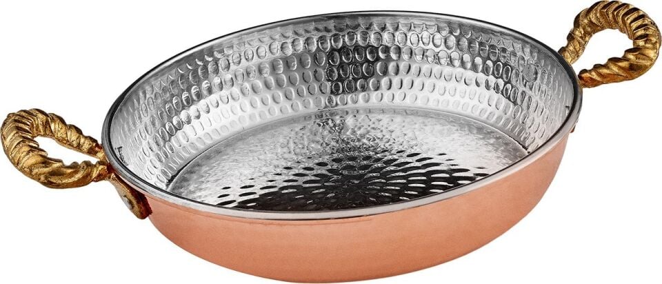 Karaca Alacahöyük Bakır Sahan 20 cm