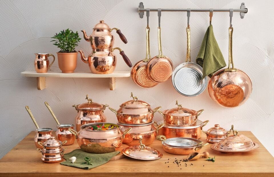 Karaca Alacahöyük Bakır Cezve Small