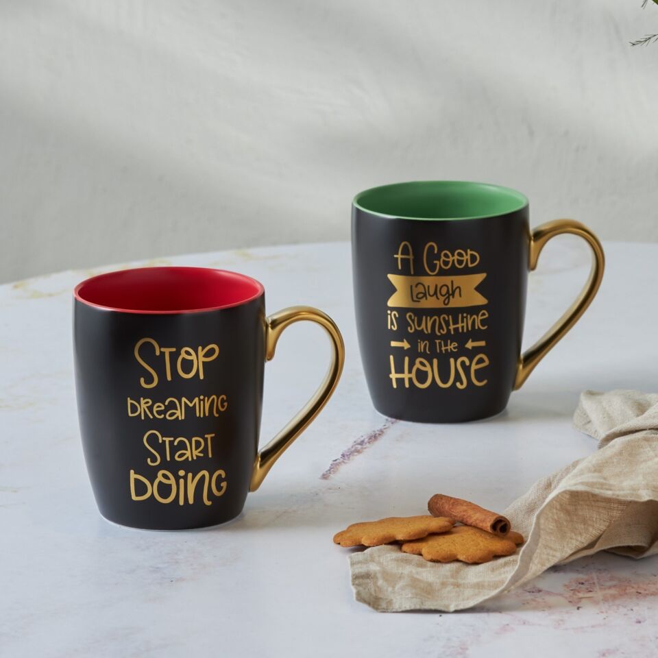 Karaca Mood Yeşil Kupa 360 ml