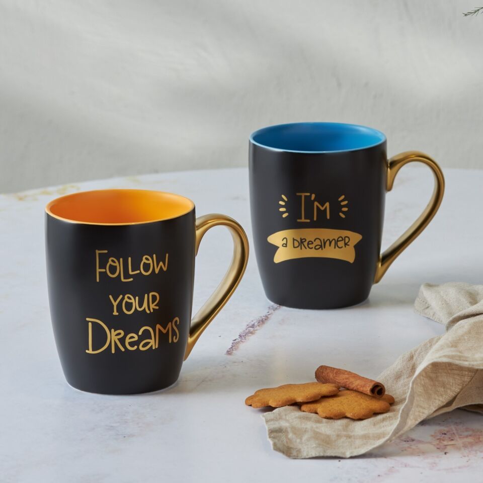 Karaca Mood Mavi Kupa 420 ml