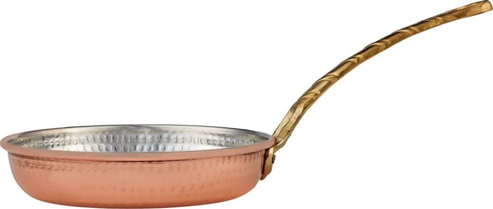 Karaca Alacahöyük Bakır Tava 16 Cm