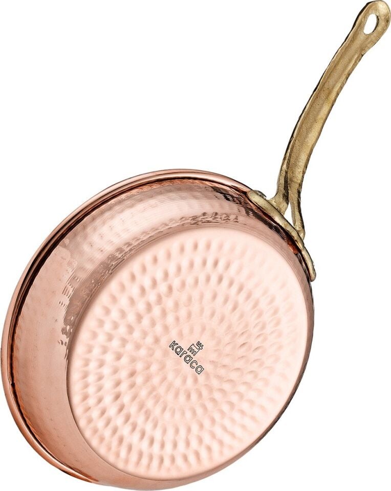 Karaca Alacahöyük Bakır Tava 16 Cm