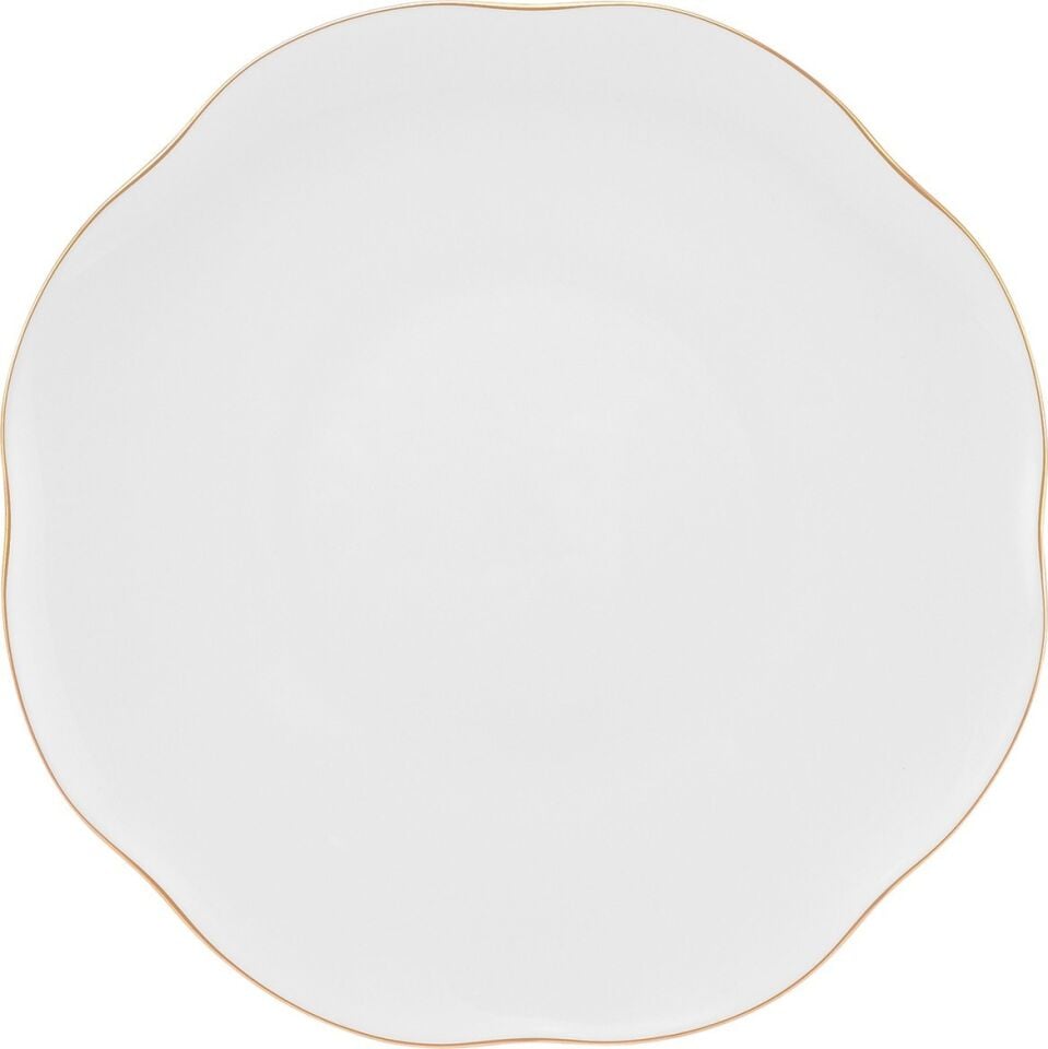 Karaca Streamline Cyrus Gold 59 Parça 12 Kişilik New Bone Yemek Takımı