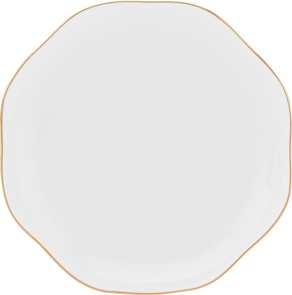 Karaca Streamline Cyrus Gold 59 Parça 12 Kişilik New Bone Yemek Takımı