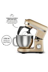 Karaca Mastermaid Chef Pro Çift Kollu Stand Mikser Mineral Gold 1750w