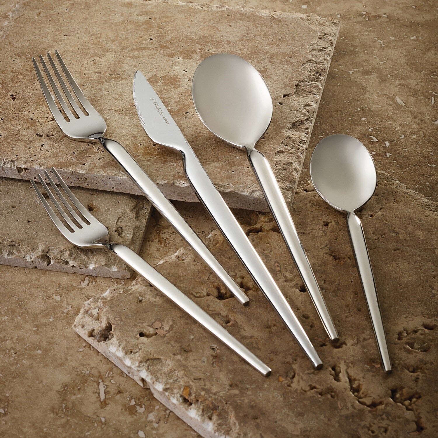 Karaca Lady 316 Çelik Premium 84 Parça 12 Kişilik Çatal Kaşık Bıçak Seti