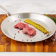 Karaca 3Ply Power Steel 316 Çelik Grill 28 cm