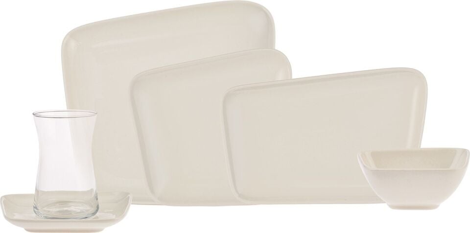 Karaca Naomi 26 Parça 6 Kişilik Porselen Kahvaltı/servis Takımı