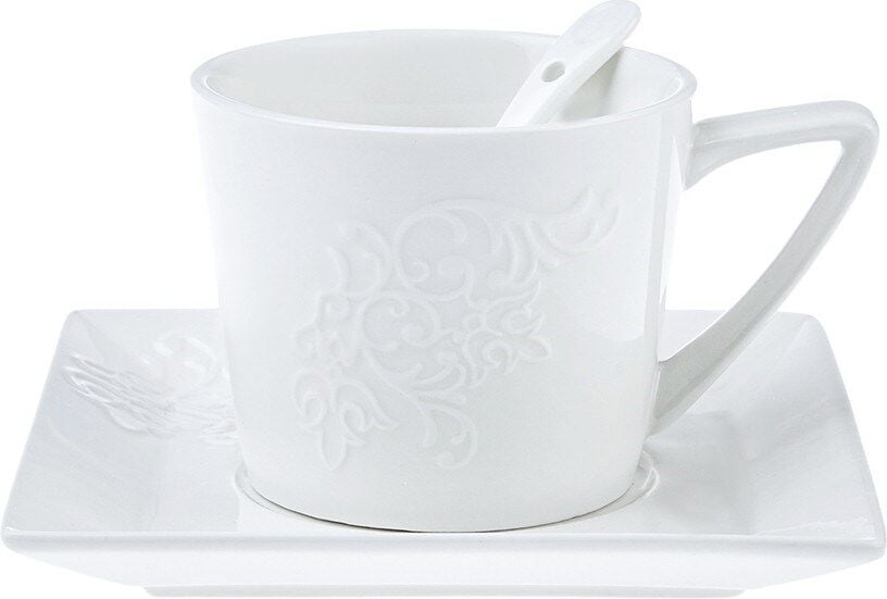 Karaca Trend Emboss 32 Parça 6 Kişilik Porselen Kahvaltı/Servis Takımı