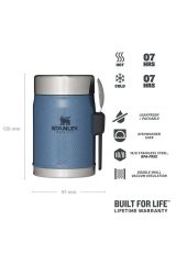 Stanley Klasik Paslanmaz Çelik Yemek Termosu Kaşıklı 0,40 Lt