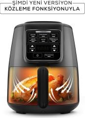 Karaca Air Pro Cook Köz XL Airfryer Black Shine