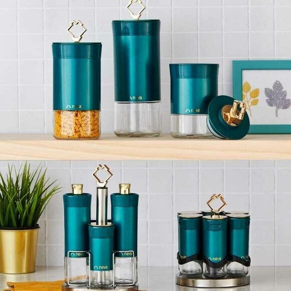 Neva Mutfak Kombinim - Mentol Niş