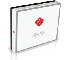 Cotton Box Plain Çift Kişilik Nevresim Takımı Sooty Bordo