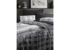 Cotton Box Masculine Tek Kişilik Nevresim Takımı Carlos Siyah