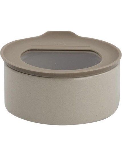 Fıka One Seramik Saklama Kabı Gri 1000ml