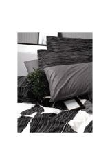 Cotton Box Modern Tek Kişilik Nevresim Takımı Niko Antrasit