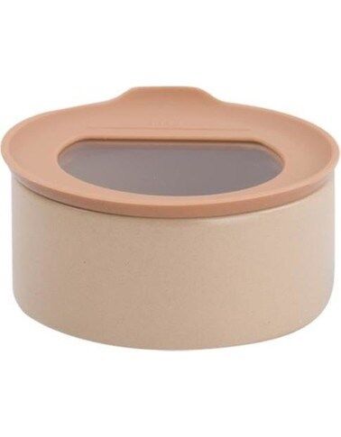 Fika One Seramik 1000 ml Pembe Saklama Kabı