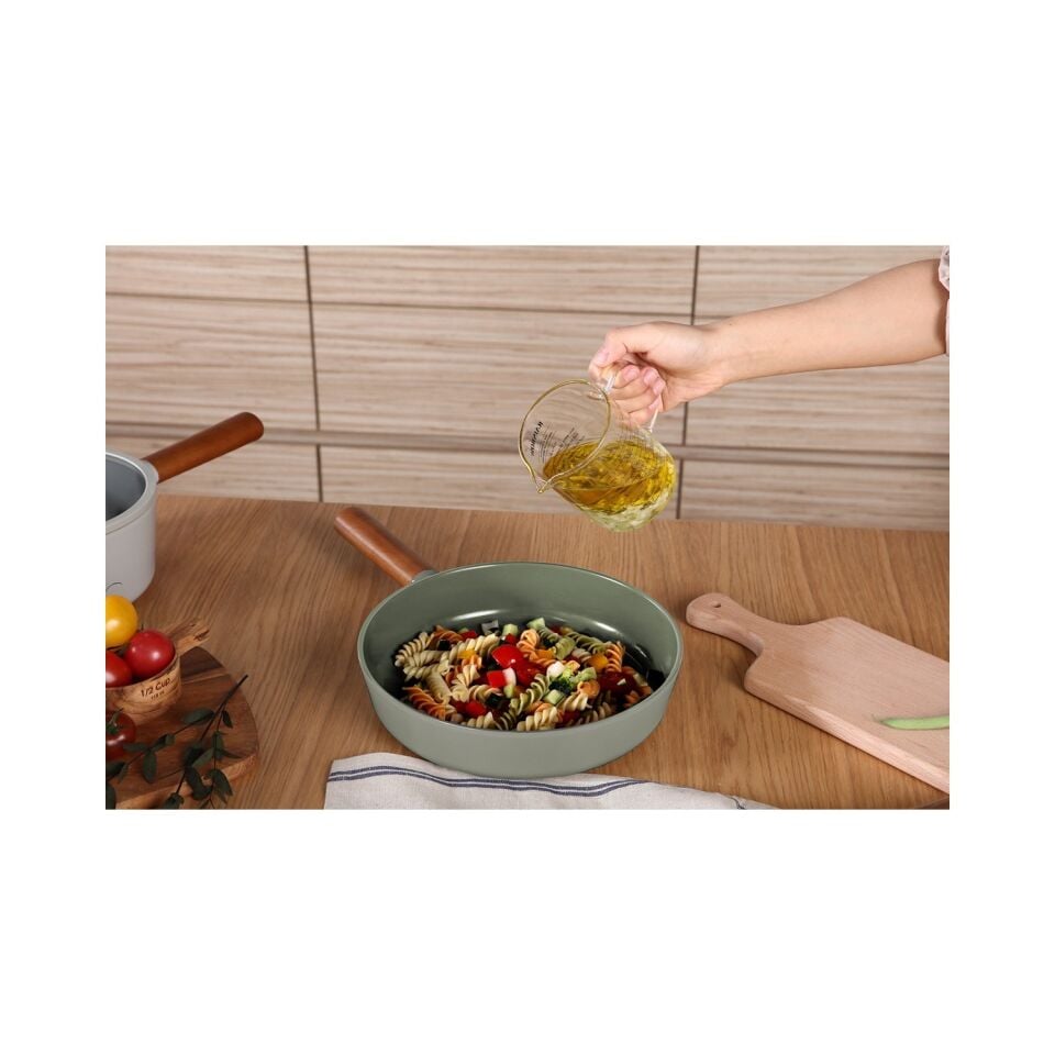 Neoflam D-NEOG128 Fika Alüminyum Döküm Tava 28 Cm X 5 Cm