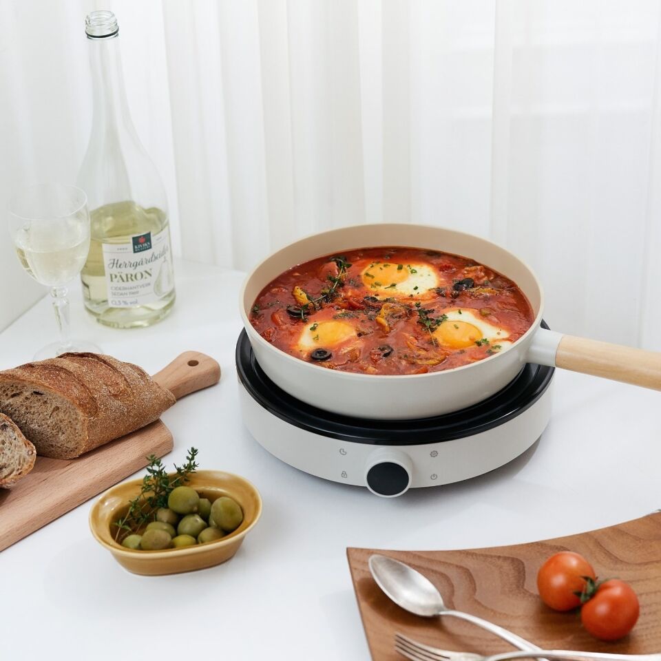 Primanova Neoflam D-Neof124 Fika Alüminyum Döküm Tava 24 Cm X 5 Cm