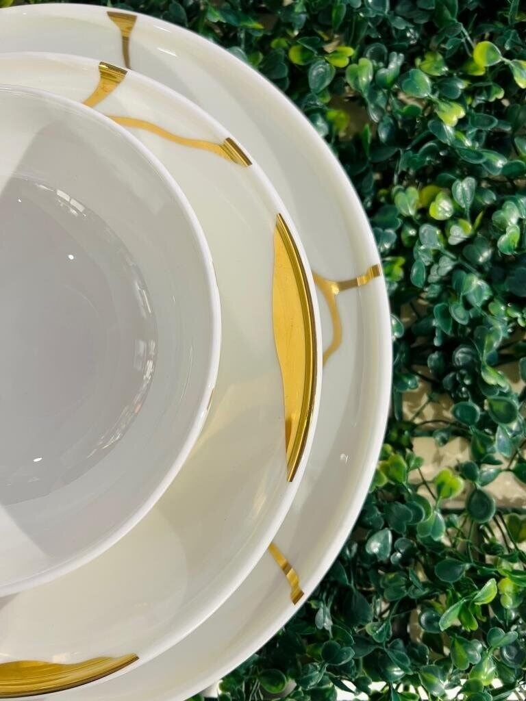 Leggno Chester Premium Gold  24 Parça Yemek Tak.