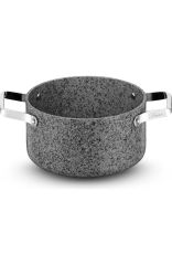 Brioni Stone-H 22 cm Çizilmez Yanmaz Yapışmaz Derin Tencere