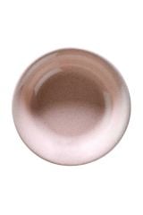 Kütahya Naturaceram Harlek Granül 24 Parça Pembe Yemek Seti